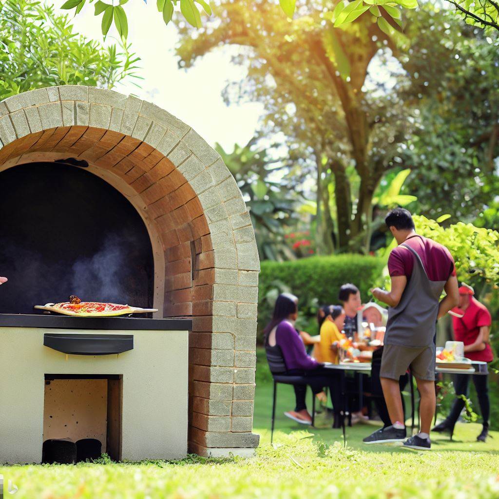 Pizza ovens are a nice addition to any garden
