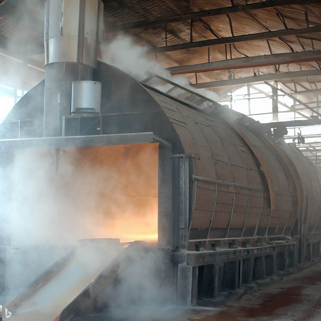 A dehumidification kiln for drying wood